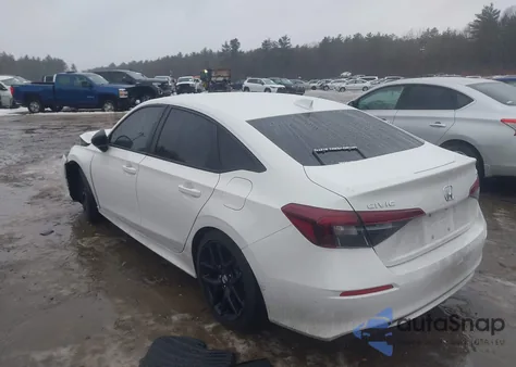 2025 Honda Civic Sport из США, поврежденный, VIN 2HGFE2F54SH500978